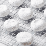 Air Fryer Homemade Kourabiedes (Greek Sugar Cookies)