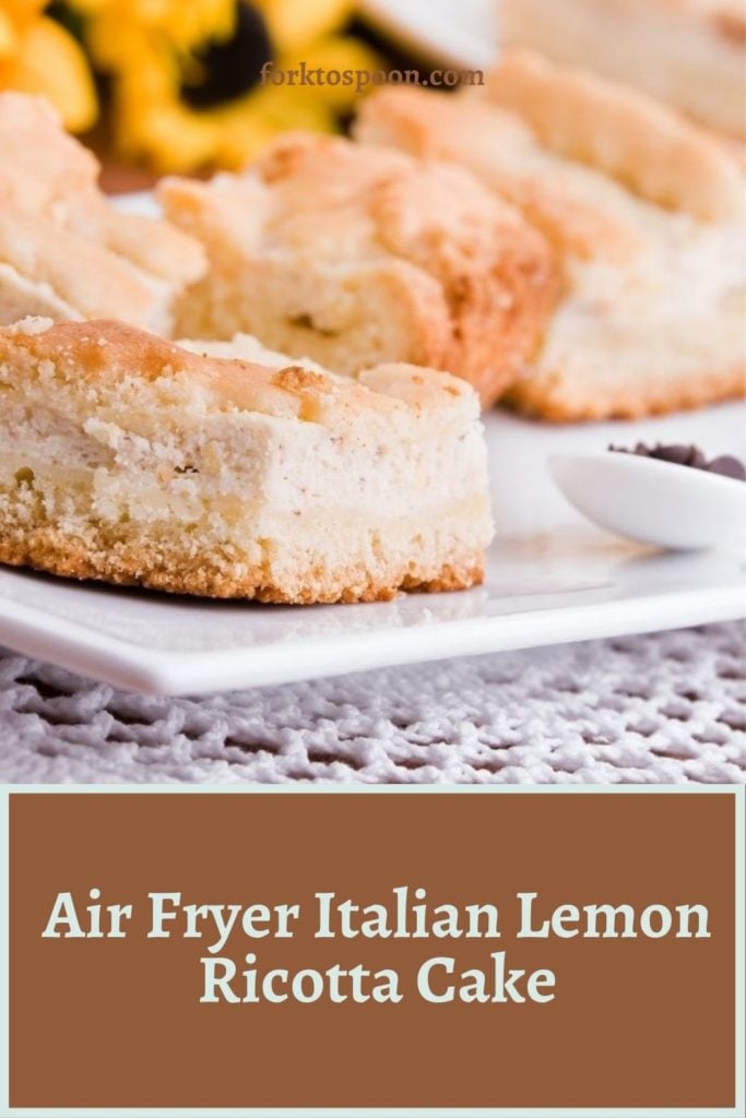 Air-Fryer-Italian-Lemon-Ricotta-Cake