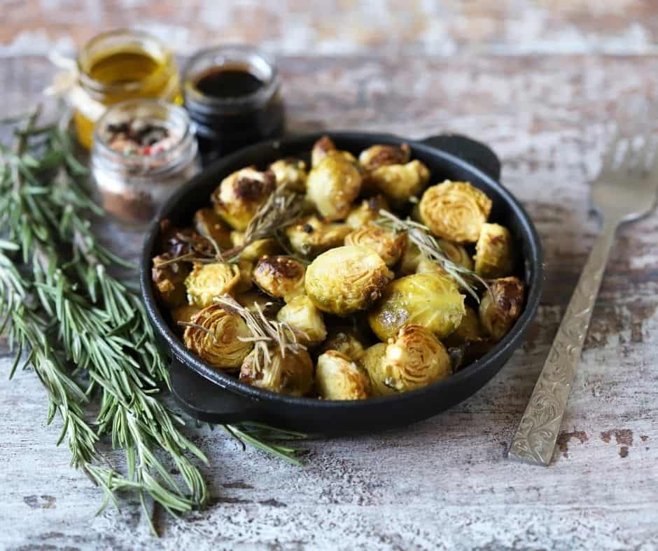 Air Fryer Lemon Pepper Brussels Sprouts