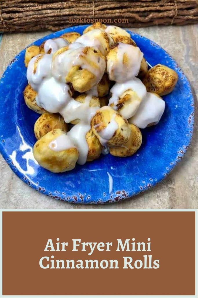 Air Fryer Mini Cinnamon Rolls