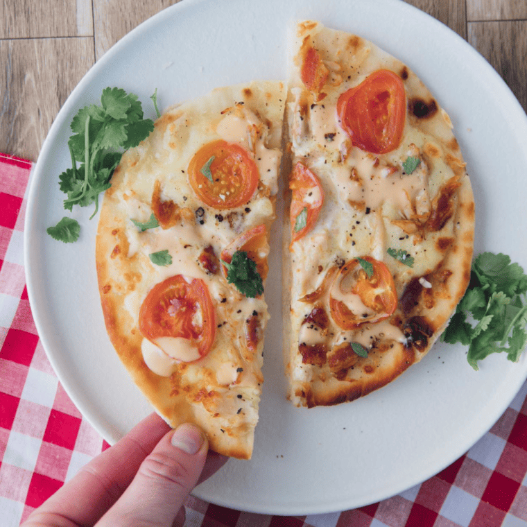 Air Fryer Pita Pizza
