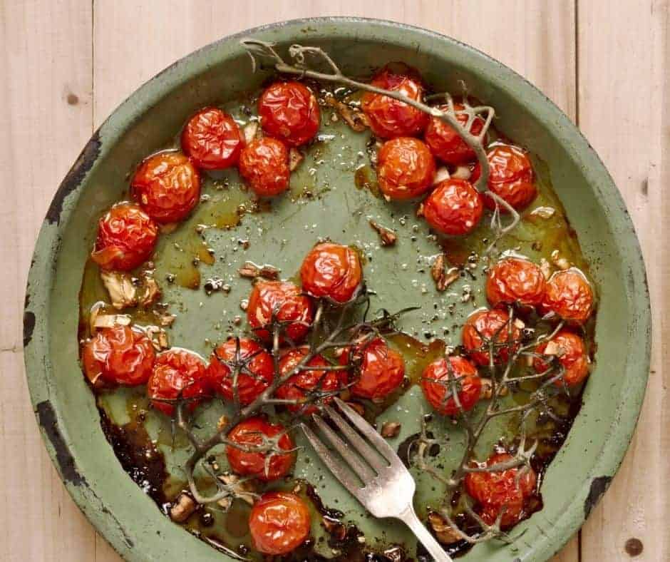 Air Fryer Roasted Cherry Tomatoes