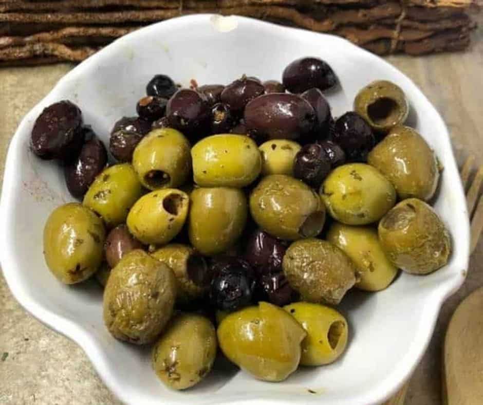 Air Fryer Roasted Olives