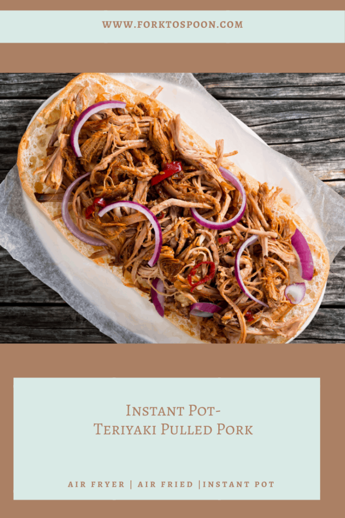 Instant Pot Teriyaki Pulled Pork