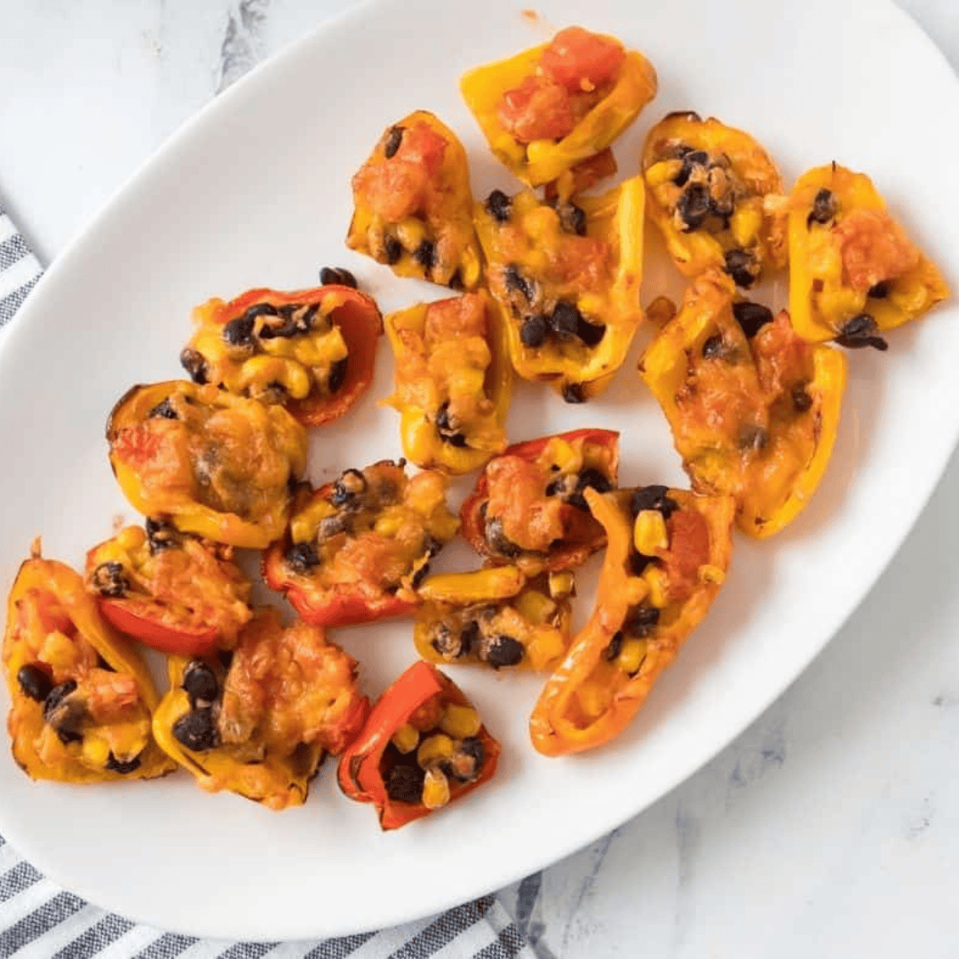 Air Fryer Stuffed Mini Peppers
