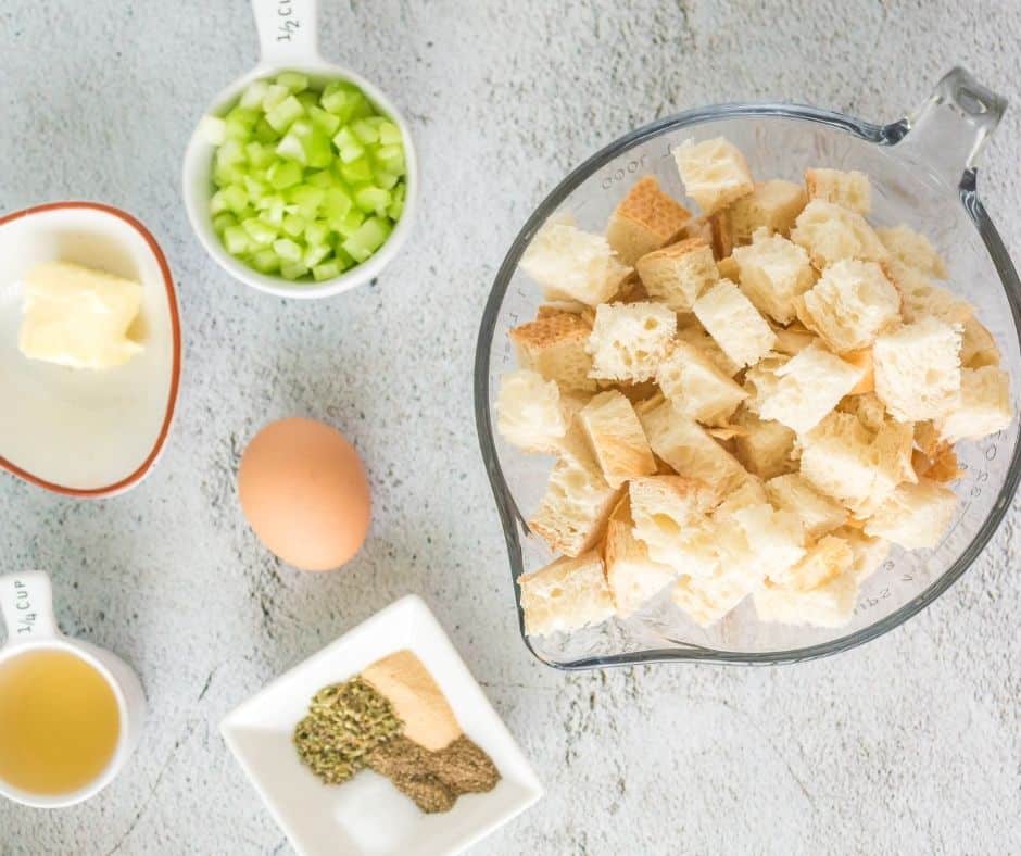 Ingredients Needed For Air Fryer Stuffing