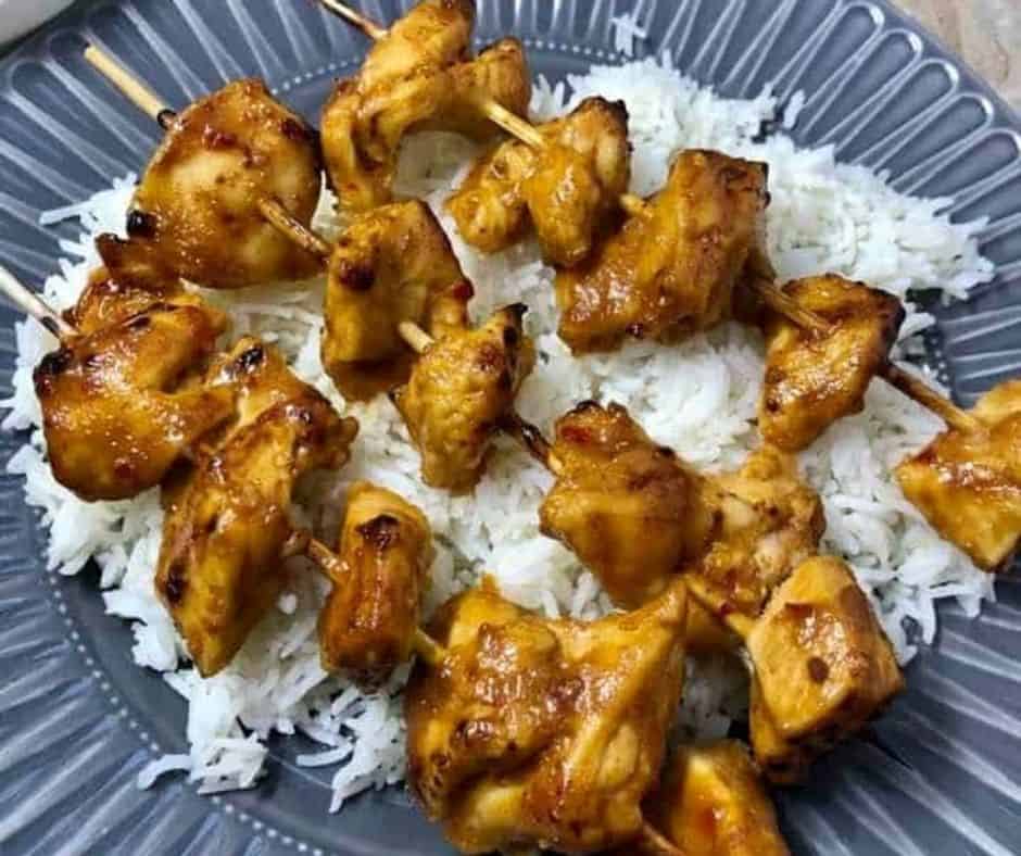Air Fryer Thai Peanut Chicken