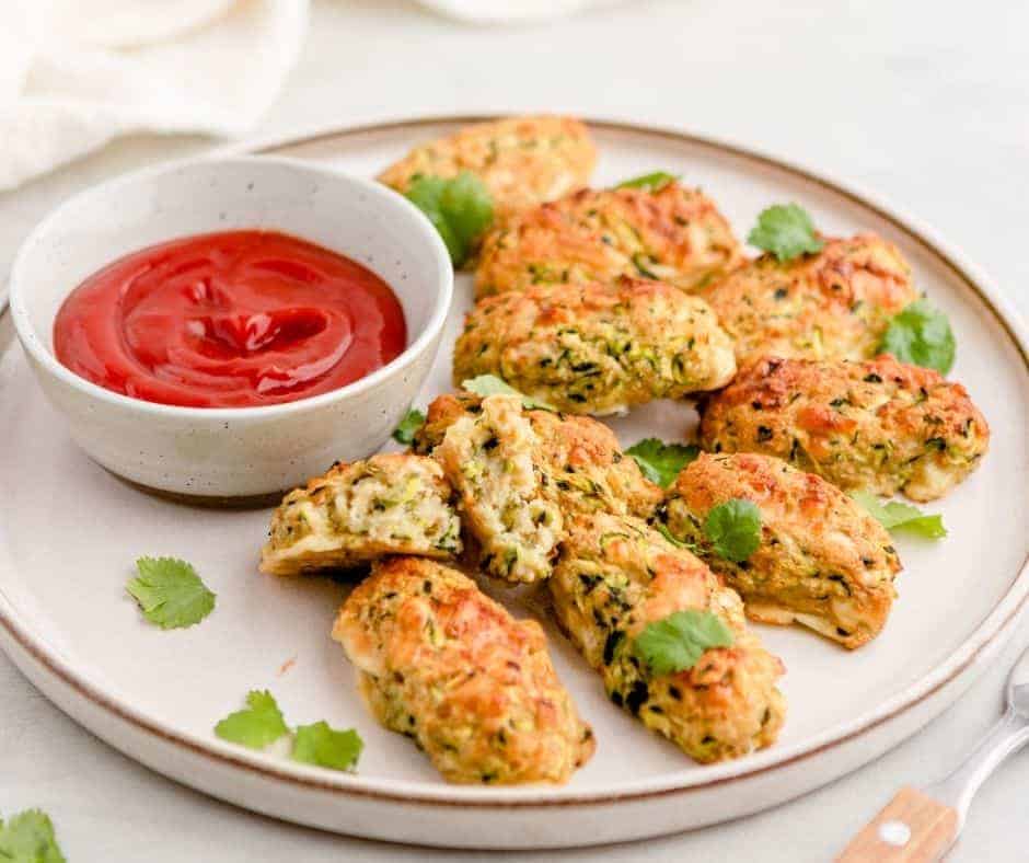 Air Fryer Zucchini Tots
