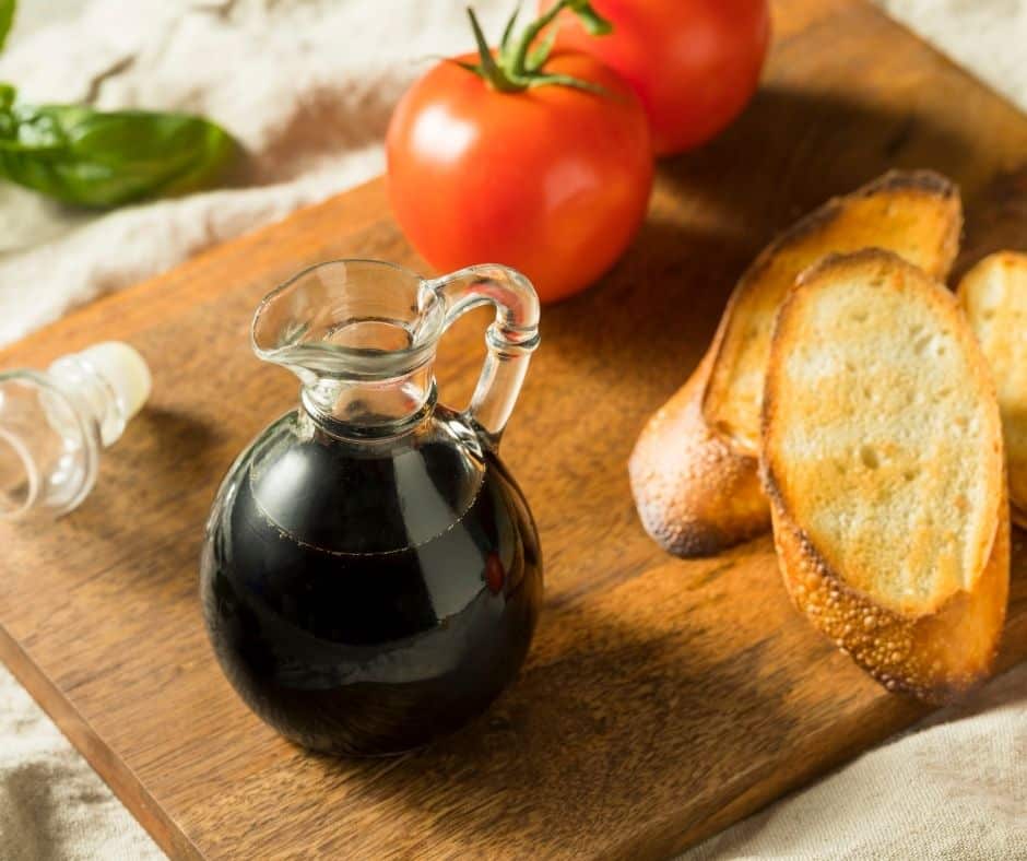 Ingredients for Balsamic Glaze: