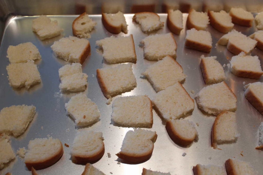Instant Pot Stuffing Bread Toasted in Oven