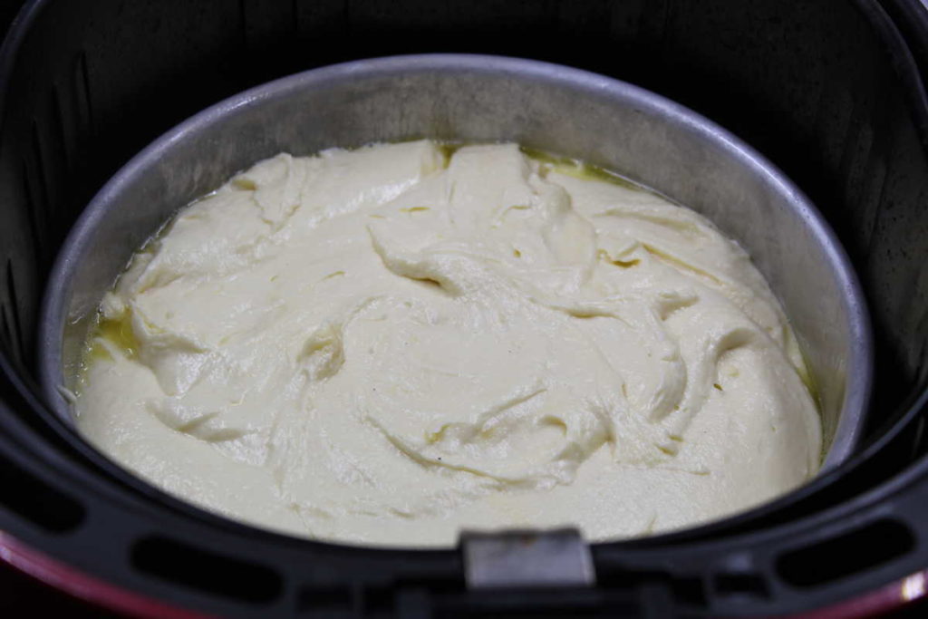 Air Fryer Italian Lemon Ricotta Cake