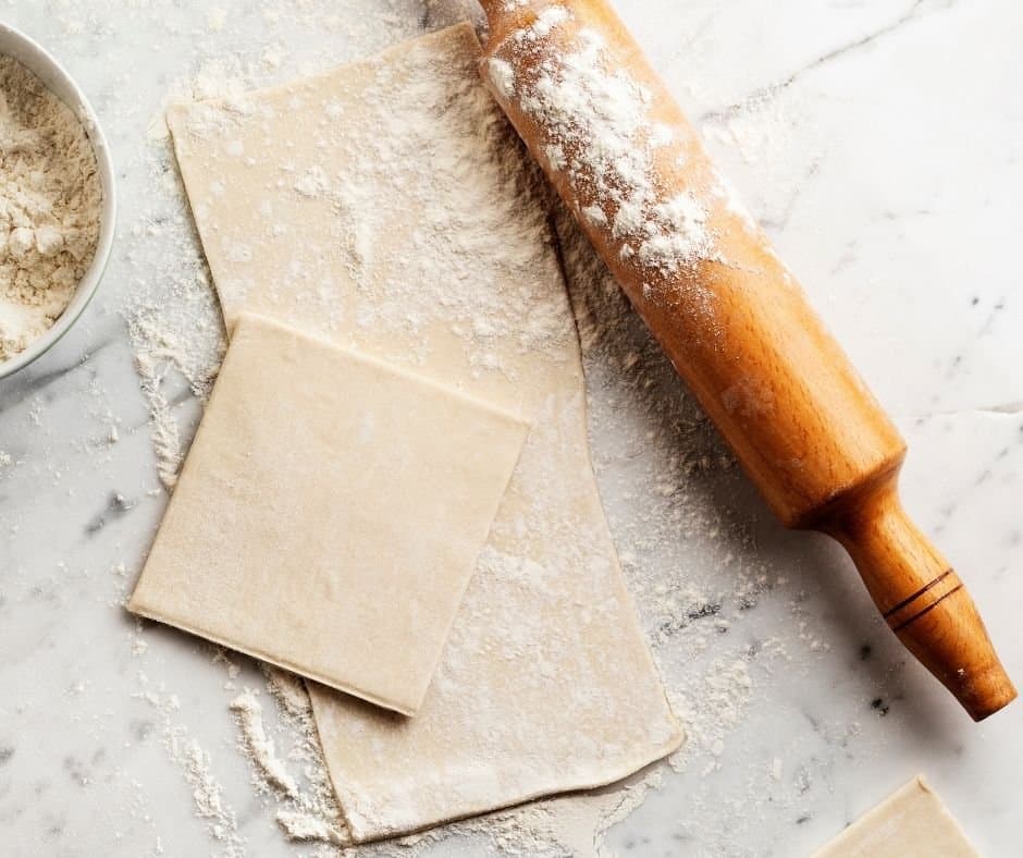 Ingredients Needed For Air Fryer Nutella Puff Pastry Bites