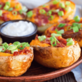 Instant Pot Loaded Potato Skins