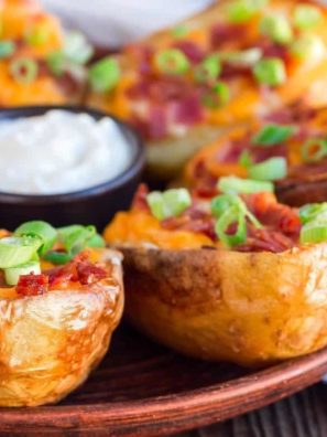 Instant Pot Loaded Potato Skins