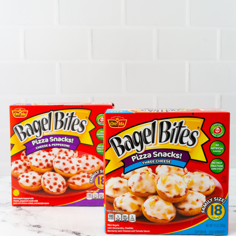 air fryer frozen bagel bites
