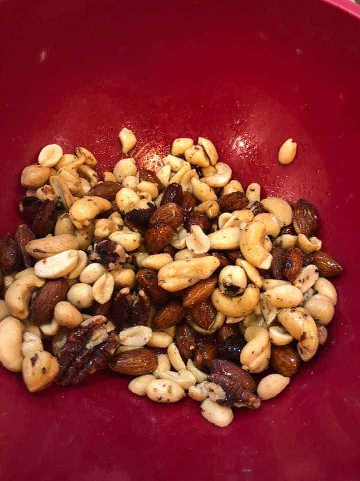 Air Fryer Roasted Mix Nuts