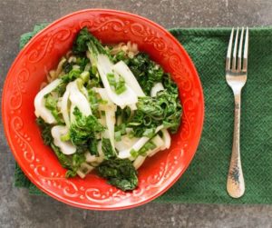 Air Fryer Baby Bok Choy