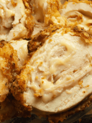 Air Fryer Chicken Cordon Bleu