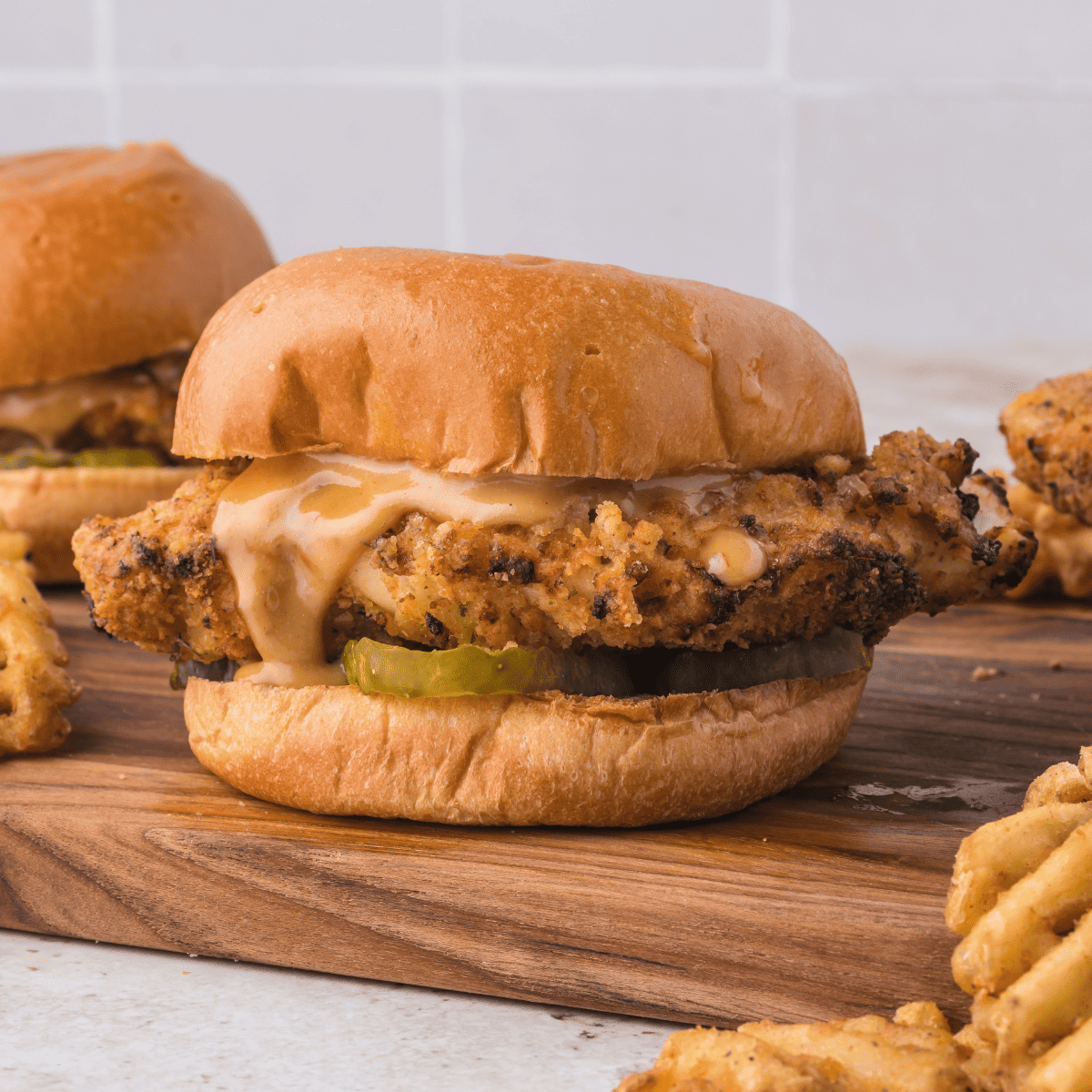Air Fryer Chicken Sandwich (Chick-fil-A Copycat) (2)