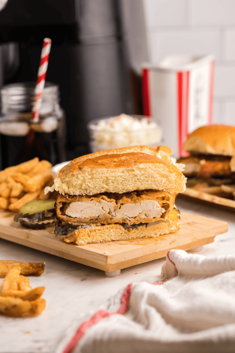 Air Fryer Chicken Sandwich (Chick-fil-A Copycat)