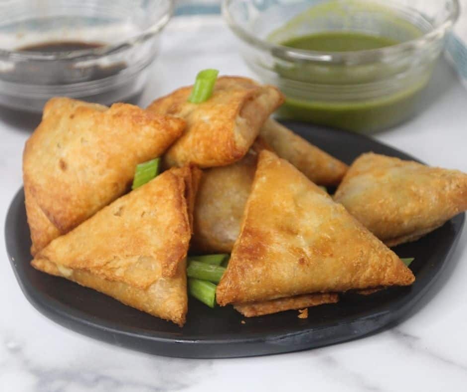 Air Fryer Frozen Samosa
