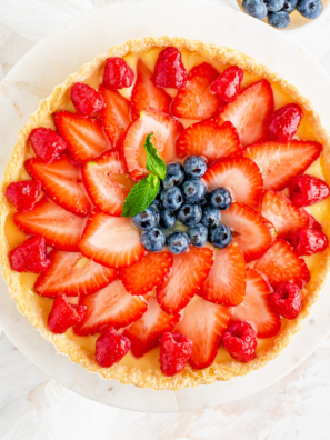 Air Fryer Fruit Tart