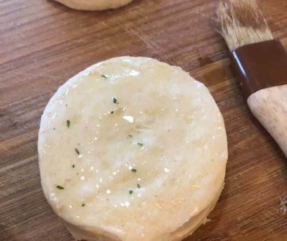 Air Fryer Garlic & Herb Biscuits