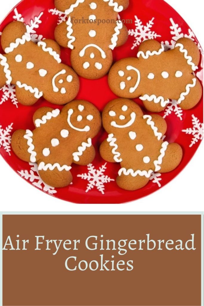 Air Fryer Gingerbread Cookies