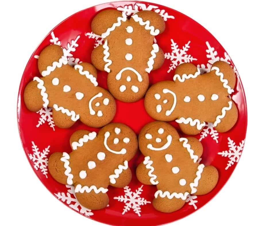 Air Fryer Gingerbread Cookies