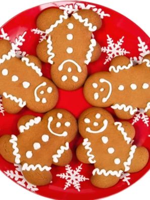 Air Fryer Gingerbread Cookies