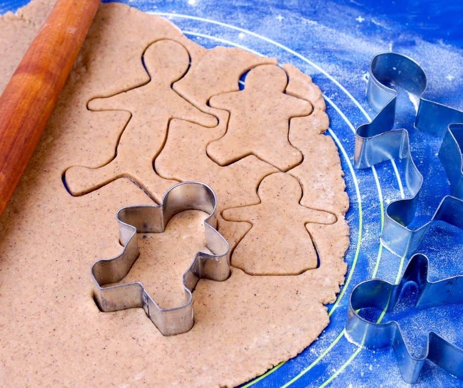 Air Fryer Gingerbread Cookies
