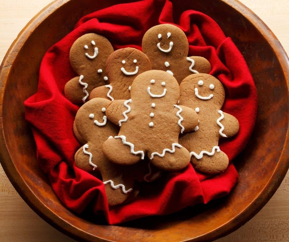 Air Fryer Gingerbread Cookies