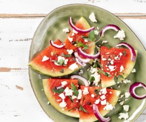 Air Fryer Grilled Watermelon