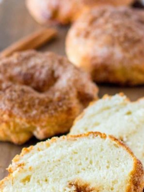 Air Fryer Panera Copycat Cinnamon Crunch Bagels