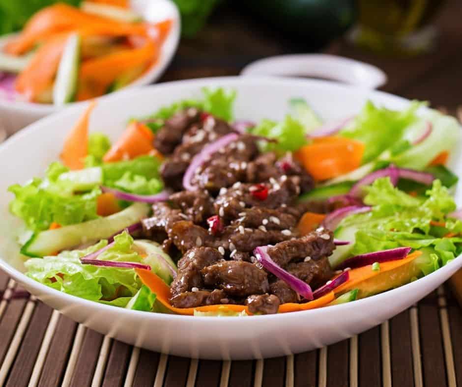 Air Fryer Quick Beef Teriyaki