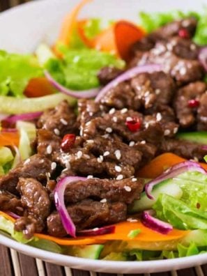 Air Fryer Quick Beef Teriyaki