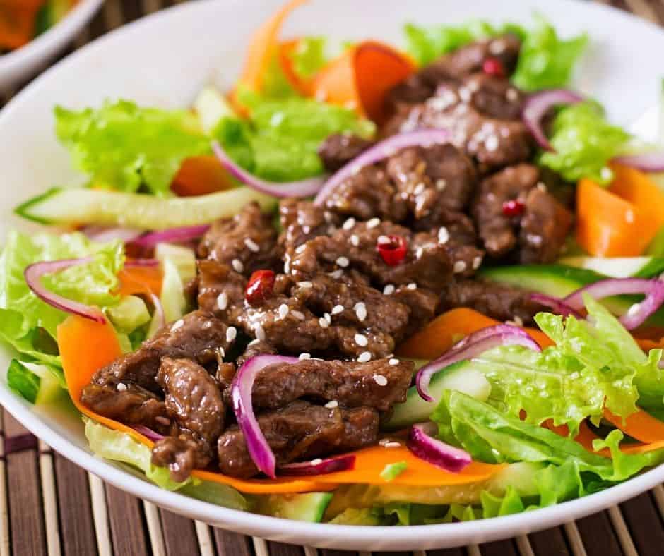 Air Fryer Quick Beef Teriyaki
