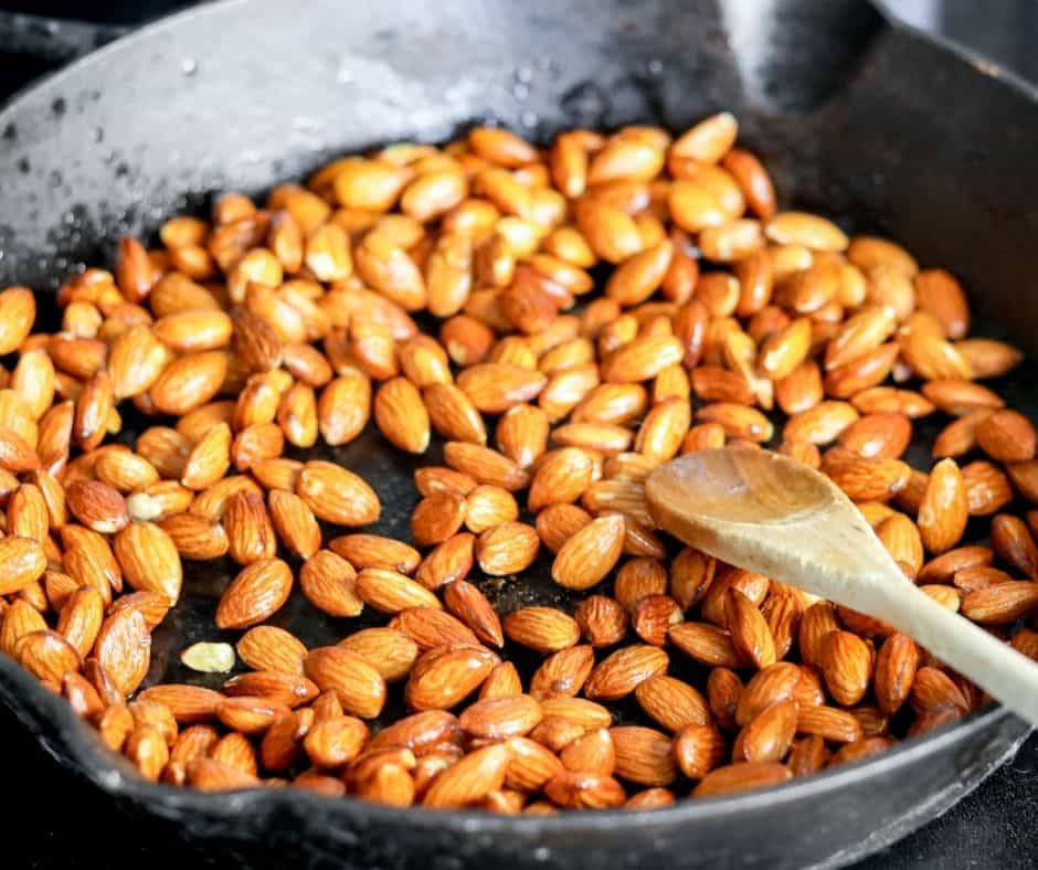 Air Fryer Roasted Almonds