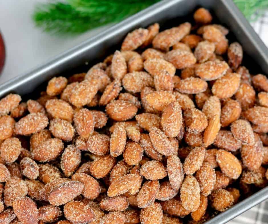 Air Fryer Roasted Almonds