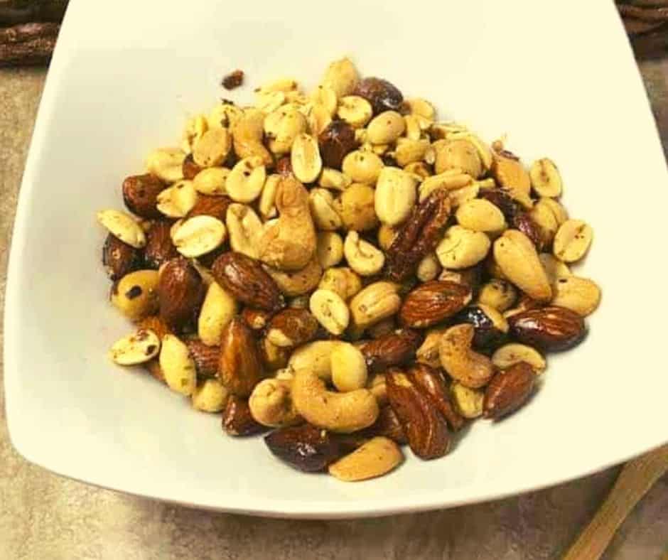 Air Fryer Roasted Mix Nuts