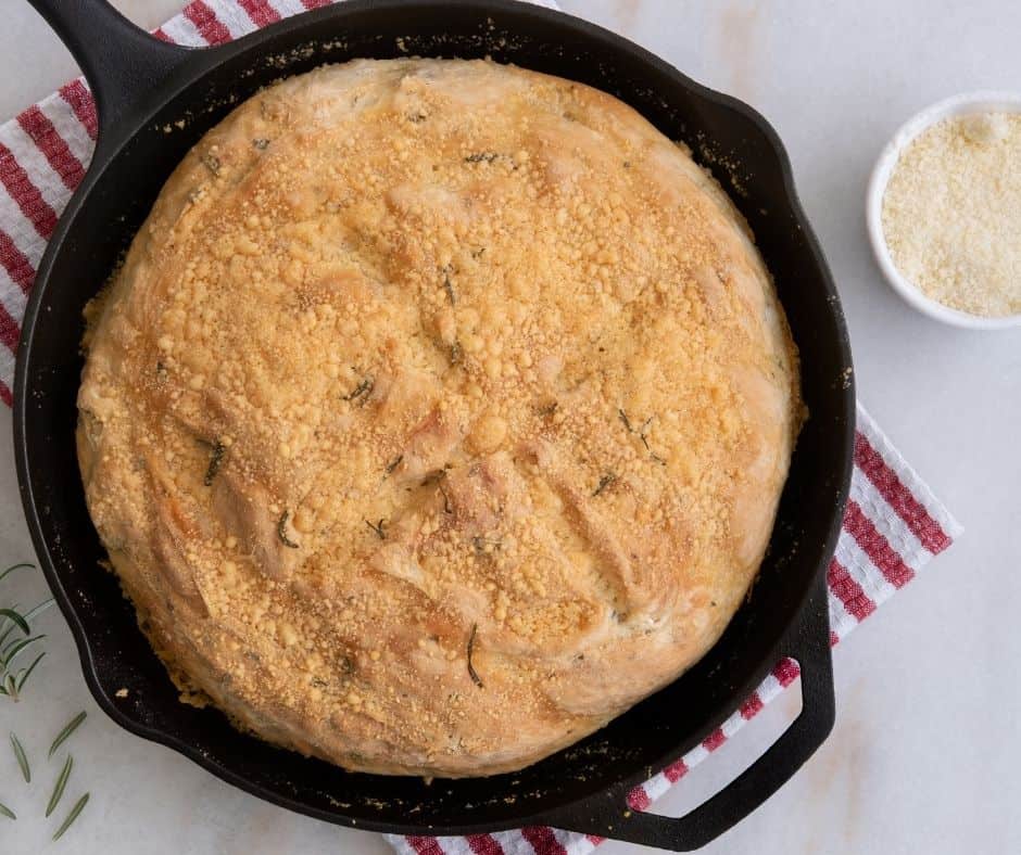 Air Fryer Skillet Bread