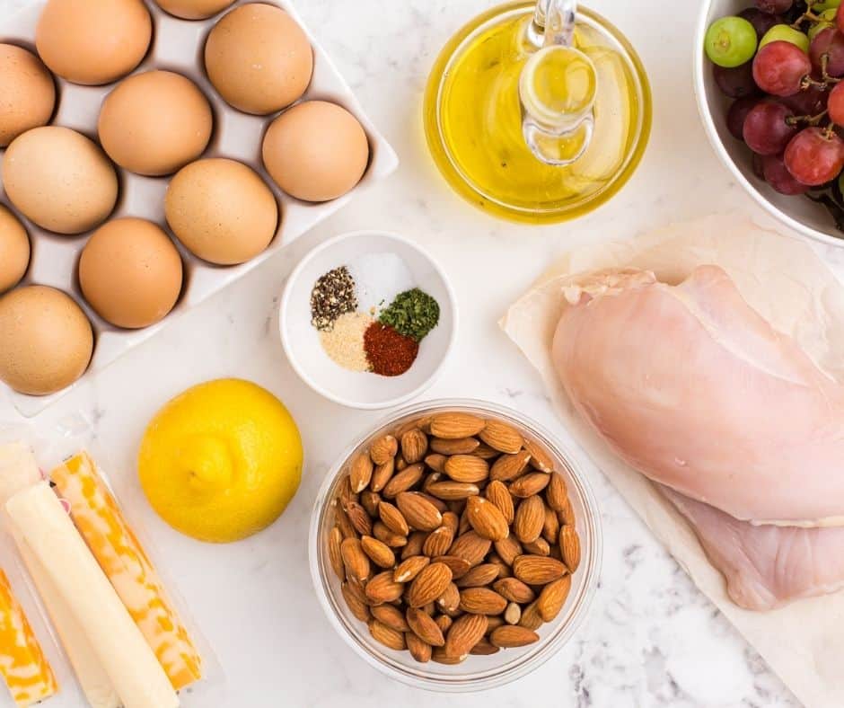 Ingredients Needed For Air Fryer Starbucks Copycat Protein Boxes