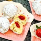 Air Fryer Strawberry Donut Holes