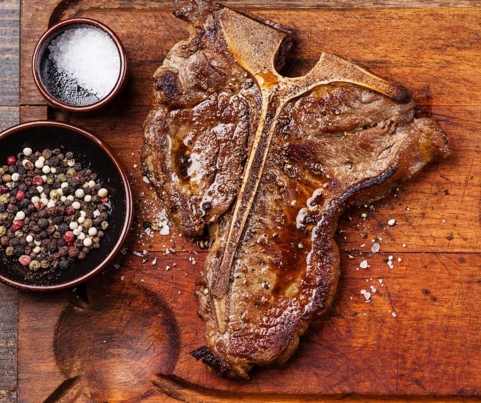 Air Fryer T-Bone Steak