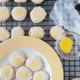 Easy Copycat Panera Lemon Drop Cookie Recipe
