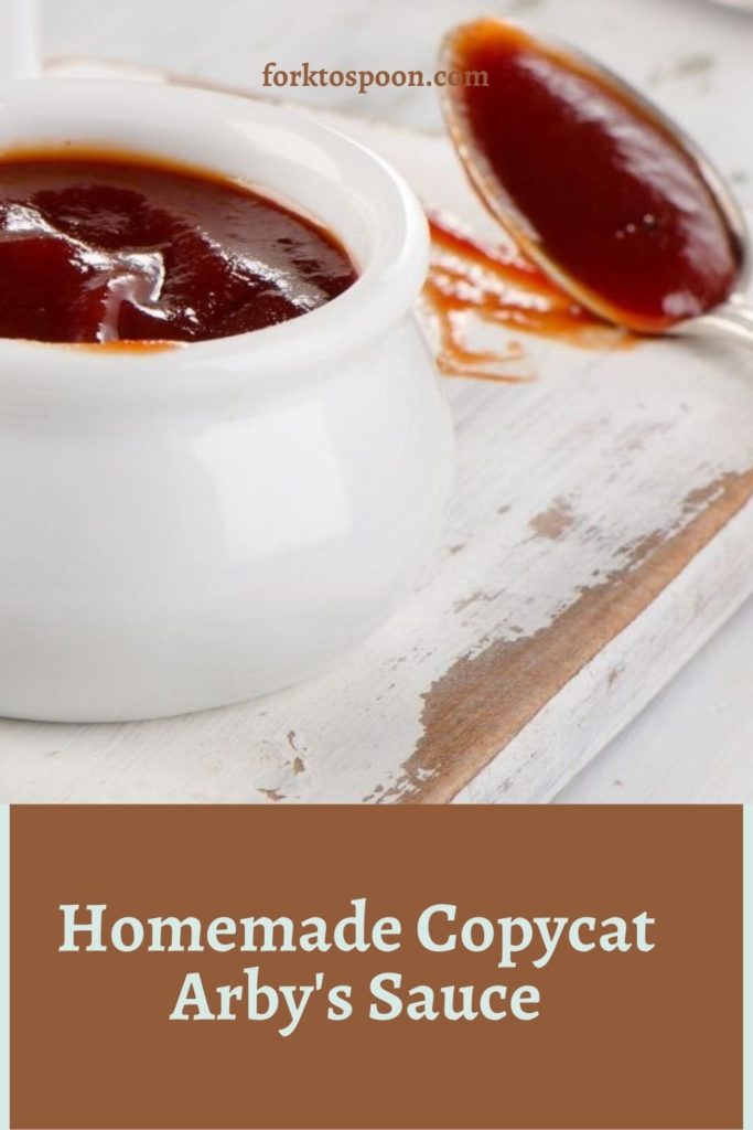 Homemade Copycat Arby's Sauce