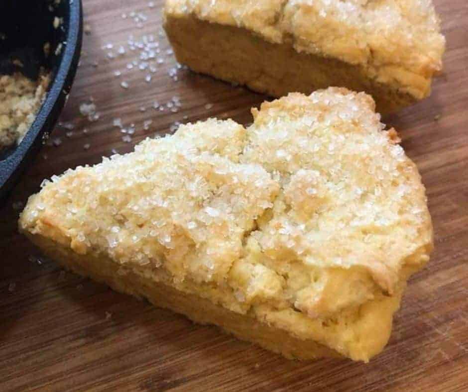 AIR FRYER LEMON SCONES