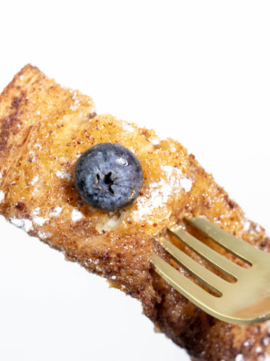 ir fryer French toast sticks golden and crispy outside soft inside served with syrup