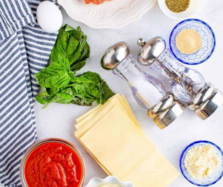 Ingredients Needed For Air Fryer Lasagna