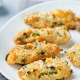 air fryer parmesan crusted chicken Bites